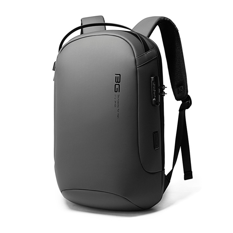 Herren Diebstahlsicherer USB Wasserdichter Laptop-Rucksack