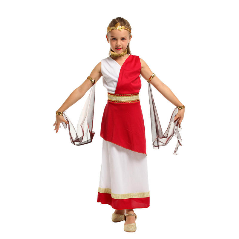 Little Warrior Princess Girls Halloween Costume Dress