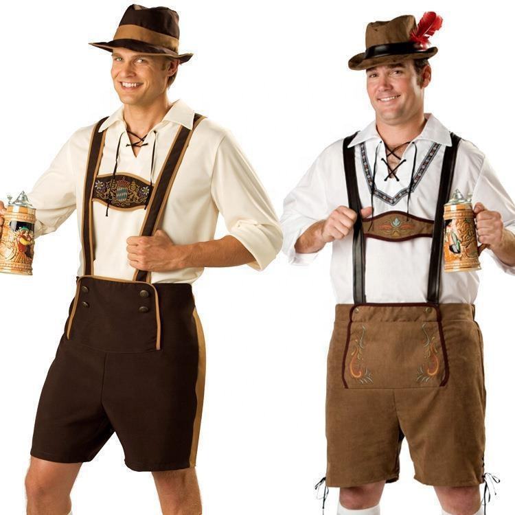 Men's Bavarian Beer Festival Costume