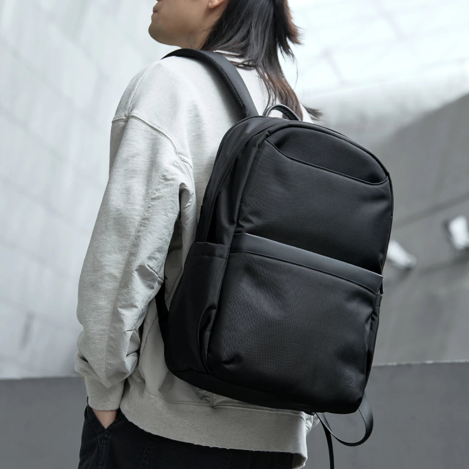 MCROONS Business-Laptop-Rucksack, Taschen für Herren, großes Fassungsvermögen, 16-Zoll-Laptop-Reiserucksack