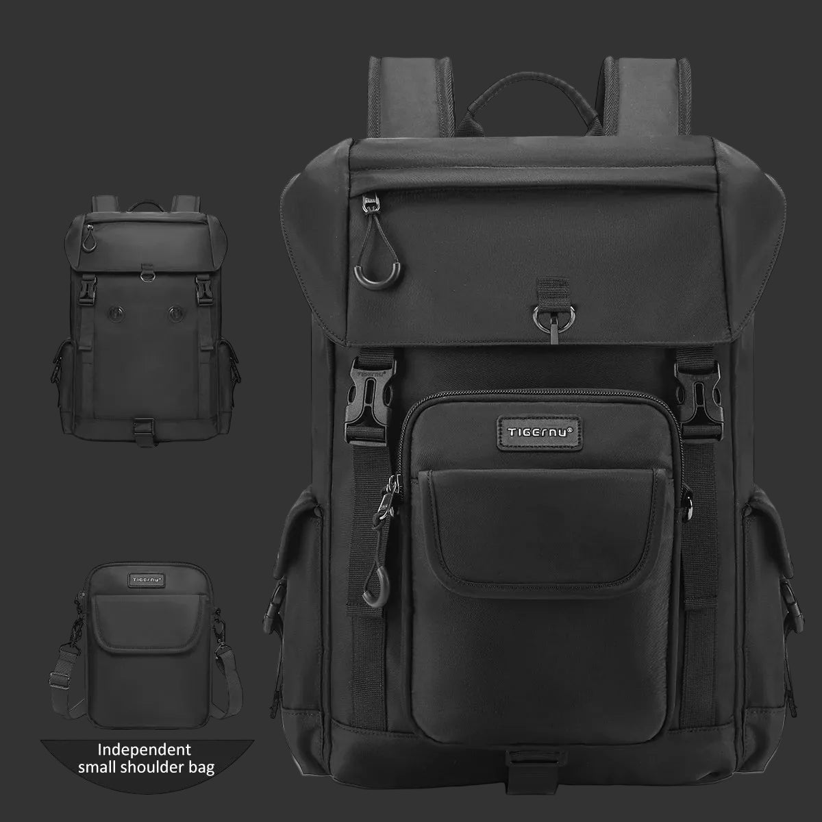 2 in 1 laptop backpack Thule Luggage Crossover Convertible Bag 15.6" This masterpiece of form and function gives you two brilliantly capable bags that are just as useful and beautiful when they are apart as they are together Tigernu Waterproof 2-in-1 Laptop Backpack