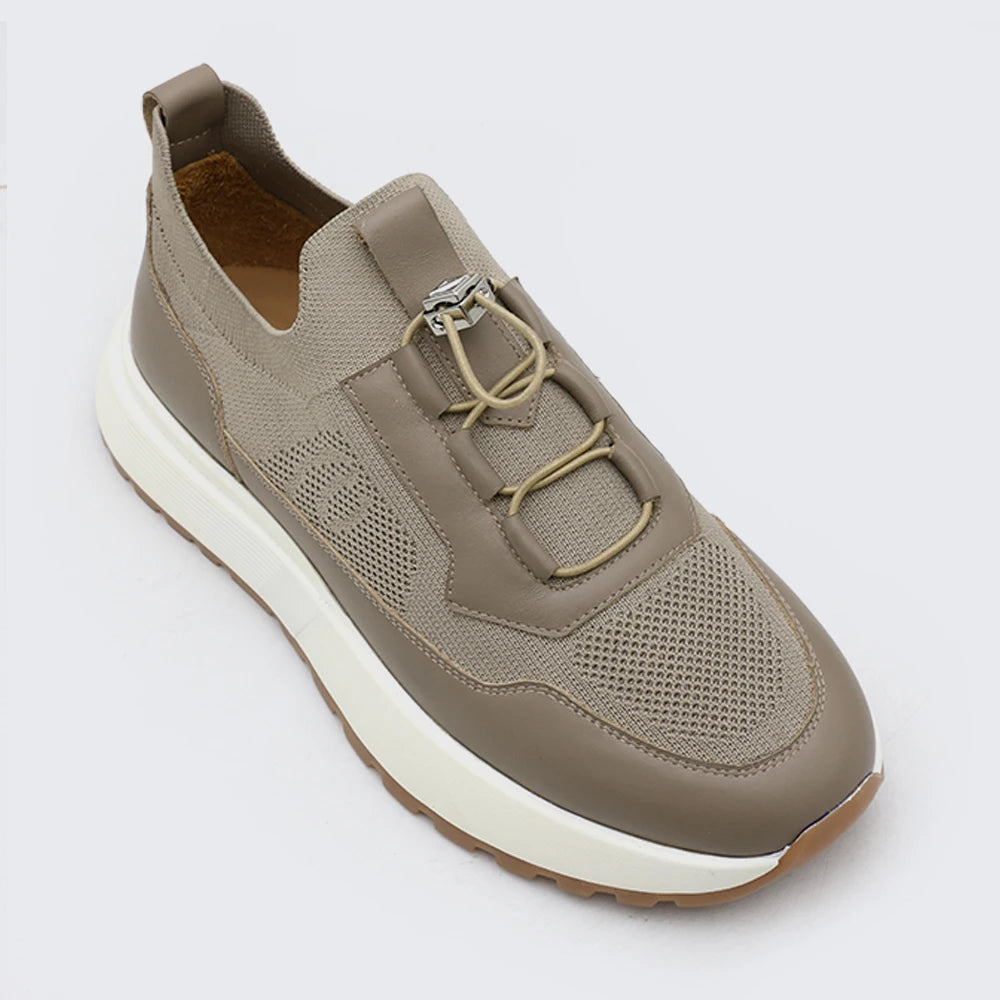 Men's Leather Dress Shoes with Slip Resistant Sole