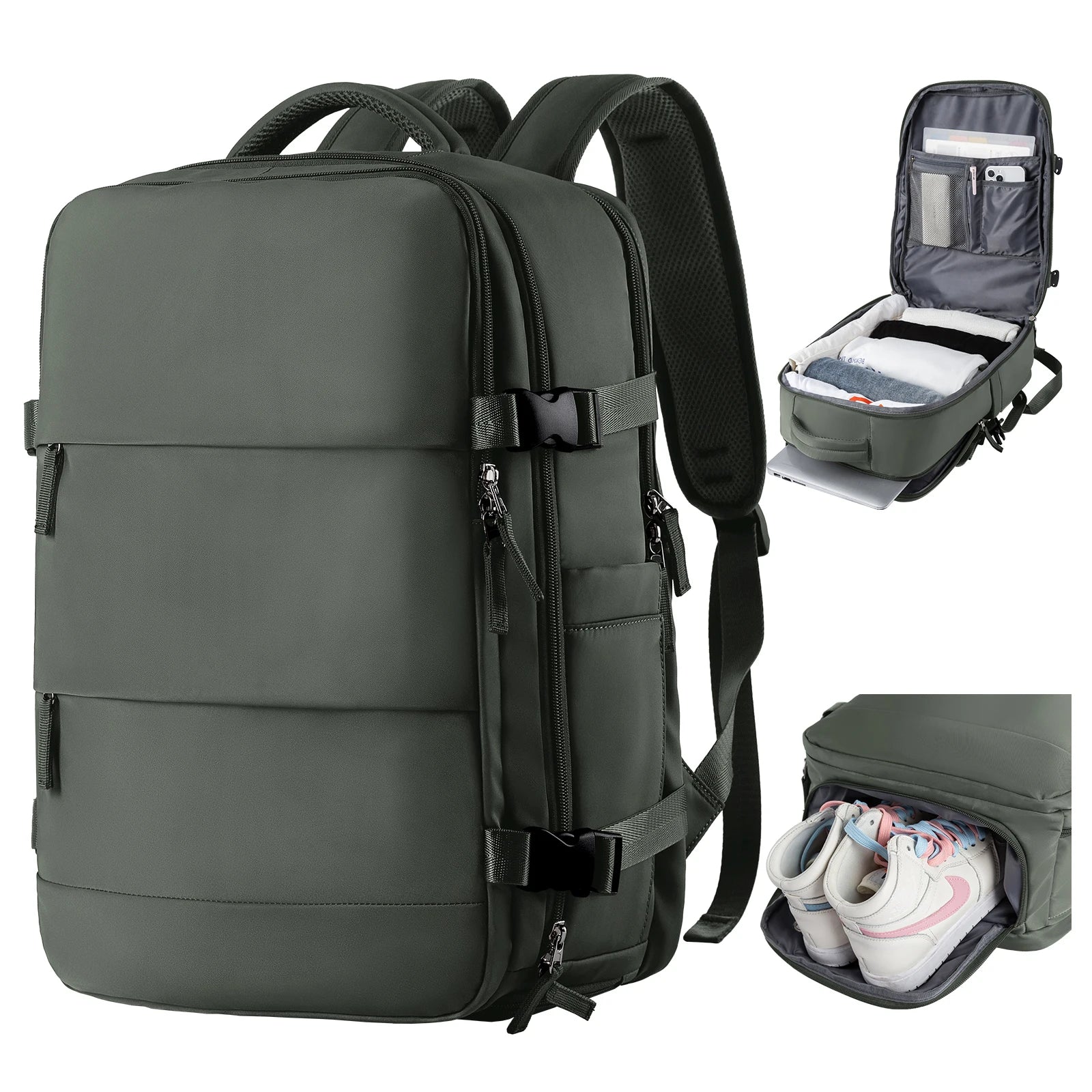 Multifunktionaler Smart Laptop-Reiserucksack Laptop-Rucksack für Herren
