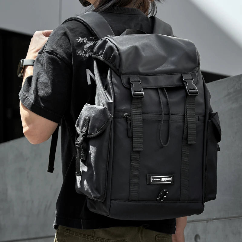 MCROONS Anti-Theft Men's Backpack for Outdoor Hiking and Travel