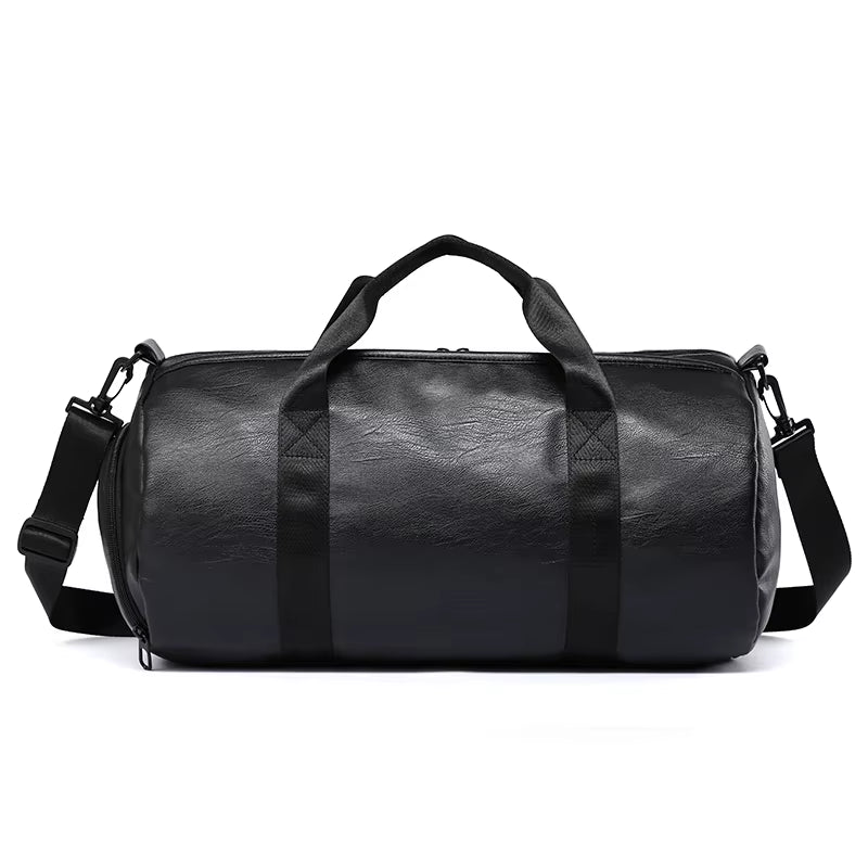 Large Size Travel Bag Duffel Bag with Shoe Compartment Sport Gym Travel Waterproof Black Customized