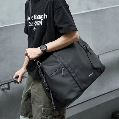 MOYYI Wholesale Customized Men'S Travel Bag PVC Duffel Bag for Men Large Capacity Unisex Waterproof Outdoor Gym Travel Bags