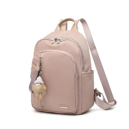 Simradia Oxford Waterproof Lady Backpack 14 Inch Laptop Backpacks for Women Simple Travel Bag School Backpack for Girls