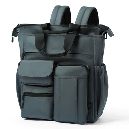 MOYYI 15.6-Inch Laptop Backpack Bags for Men Shoulder Messenger Backpack Bags