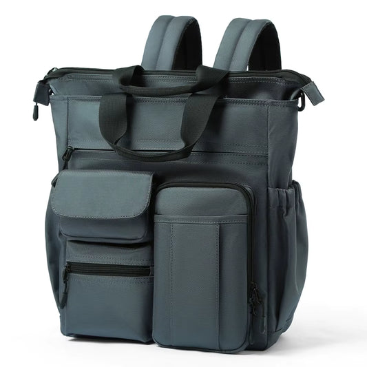 MOYYI 15.6-Inch Laptop Backpack Bags for Men Shoulder Messenger Backpack Bags