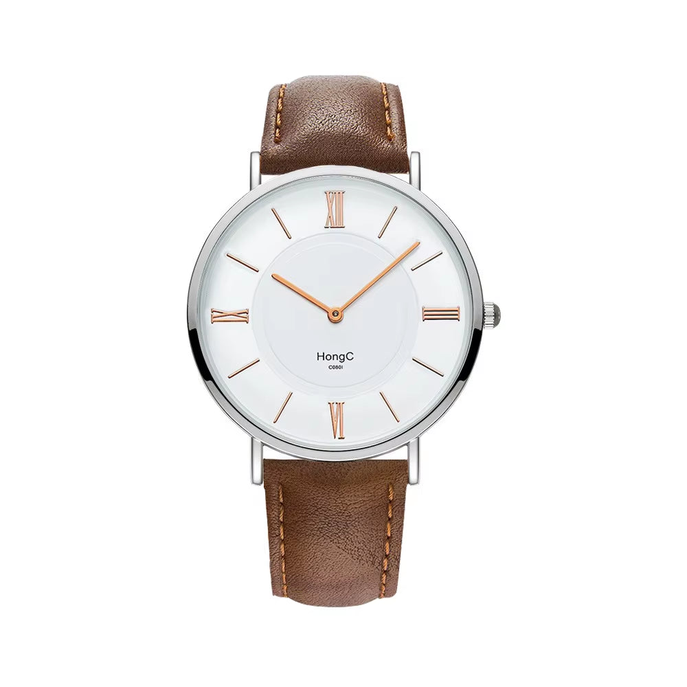 YAZOLE D C0801 Hot Selling Modern Men Black Quartz Watches Minimalist Case Waterproof Custom Wristwatches Relojes