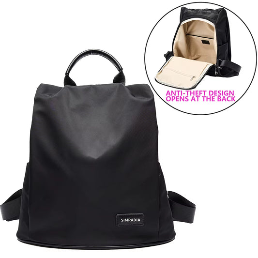 Lightweight Anti-Theft Backpacks for Women Nylon Backpack Ladies Large Capacity Travel Backpacks