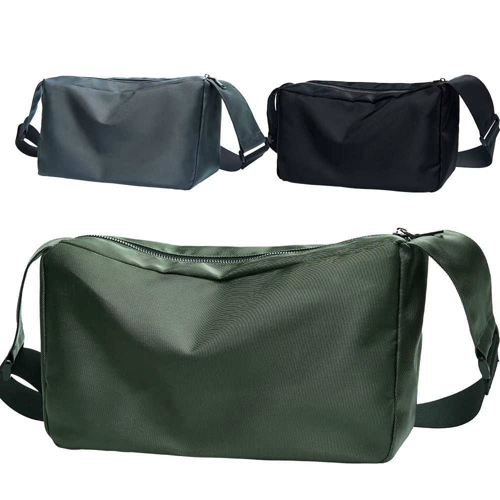 Custom Logo Fitness Gym Bag for Men Sport Outdoor Shoulder Chest Crossbody Men Sling Bag