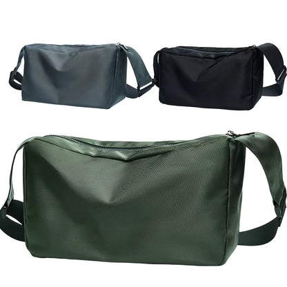 Custom Logo Fitness Gym Bag for Men Sport Outdoor Shoulder Chest Crossbody Men Sling Bag