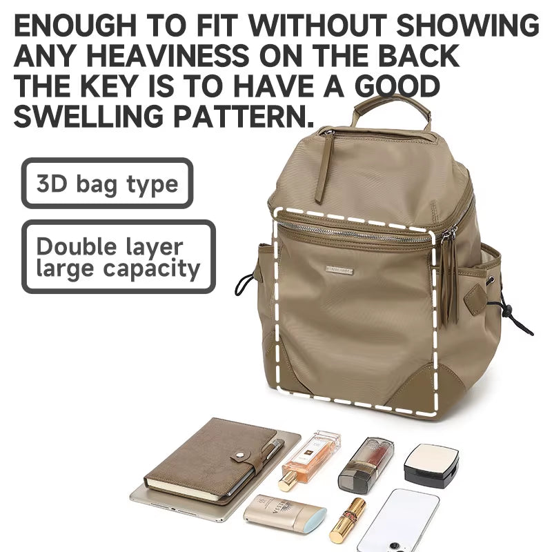 Simradia Fashion Women Backpack Designer Oxford Travel Backpacks Lady Waterproof School Backpack for Girls Outdoor Bags