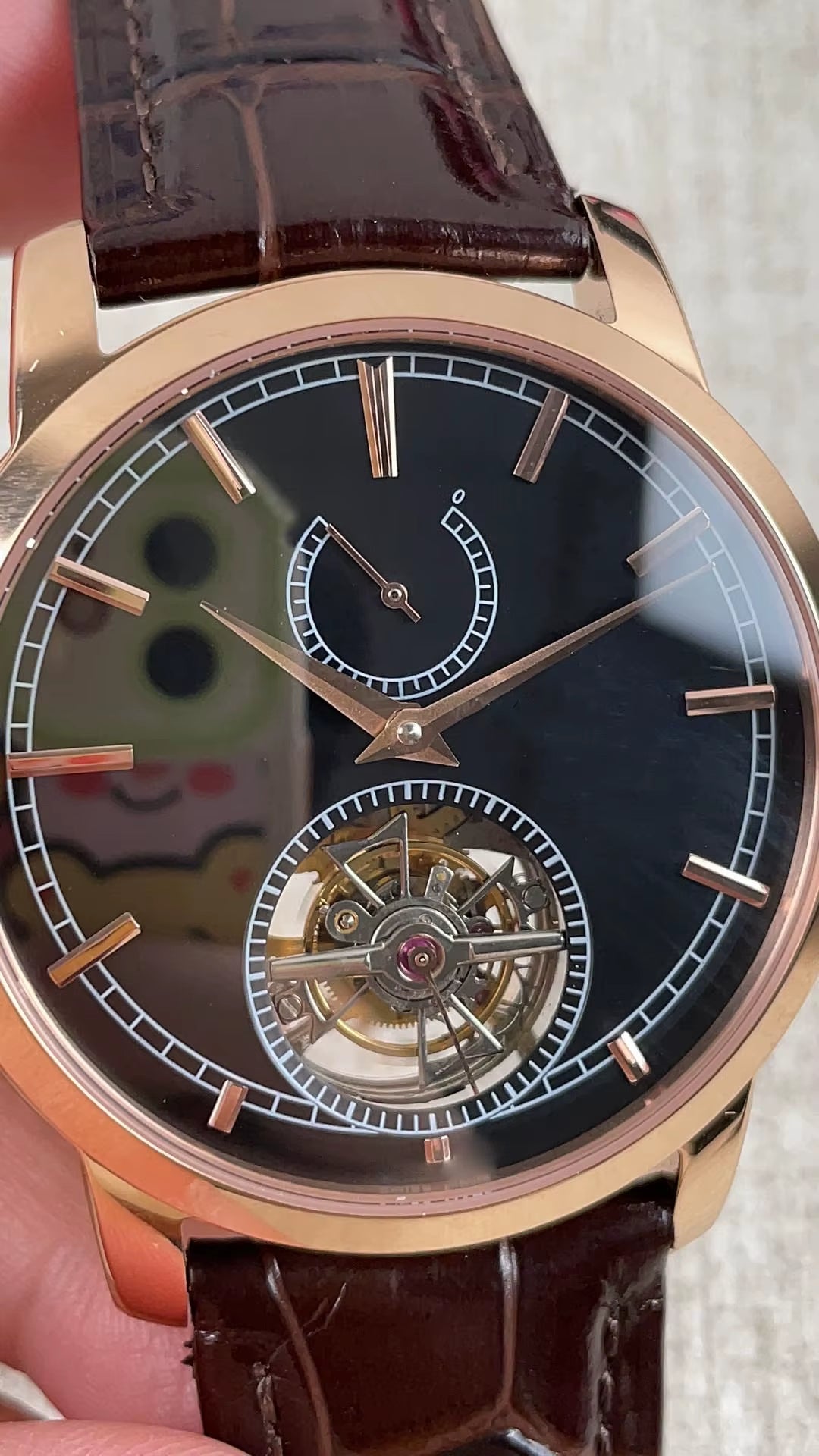 Wacha Man Kinetic Tourbillon Customized by Major Brands Fashionable Business Watch for Men