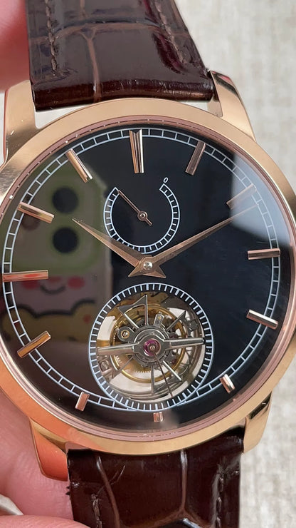 Wacha Man Kinetic Tourbillon Customized by Major Brands Fashionable Business Watch for Men