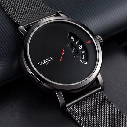 Top Ranking Leisure Spinning Rotate Windows Metal Steel Mens Quartz Watch Waterproof Custom Wristwatches Relojes Wholesale