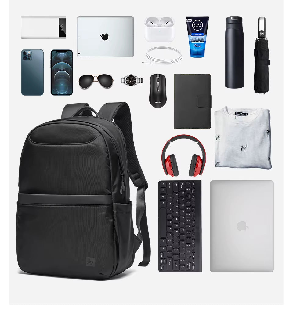 MOYYI Business Laptop Backpack Bags for Men Large Capacity 16-Inch Laptop Travel Backpack