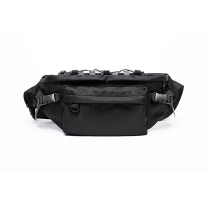 MOYYI Oxford Travel Sport Waist Bags for Men Shoulder Bags Men Crossbody Bags