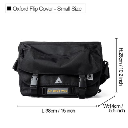 MOYYI Messenger Bags Large Capacity Male Tourist Cycling Messenger Bags for Men Sling Crossbody Bag