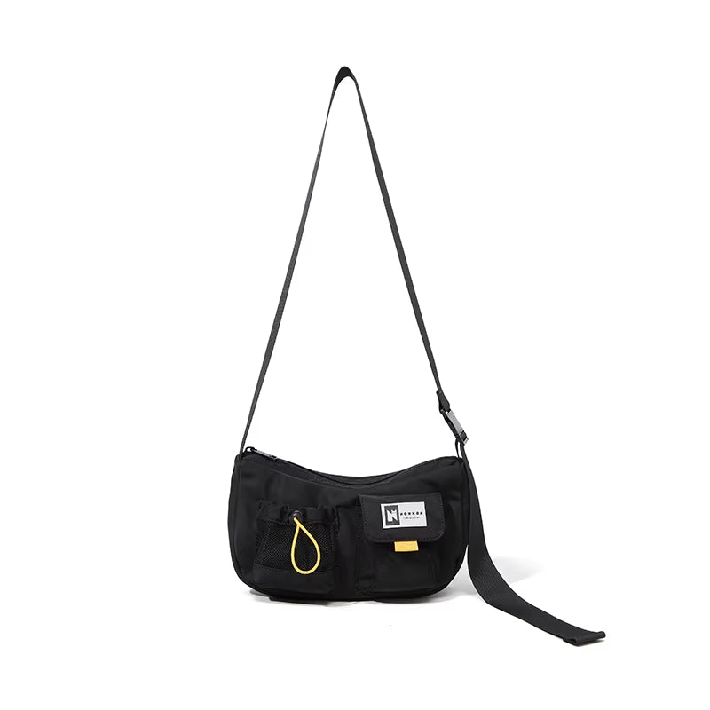 NOXXON Sling Bag for Men Women Nylon Sling Chest Bags Crossbody Shoulder Daypack with Mini Purse for Hiking Camping Outdoor Trip