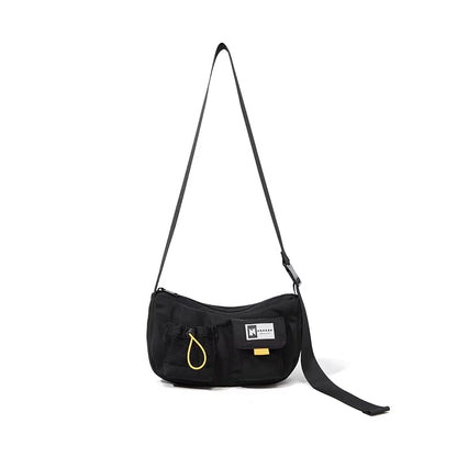 NOXXON Sling Bag for Men Women Nylon Sling Chest Bags Crossbody Shoulder Daypack with Mini Purse for Hiking Camping Outdoor Trip