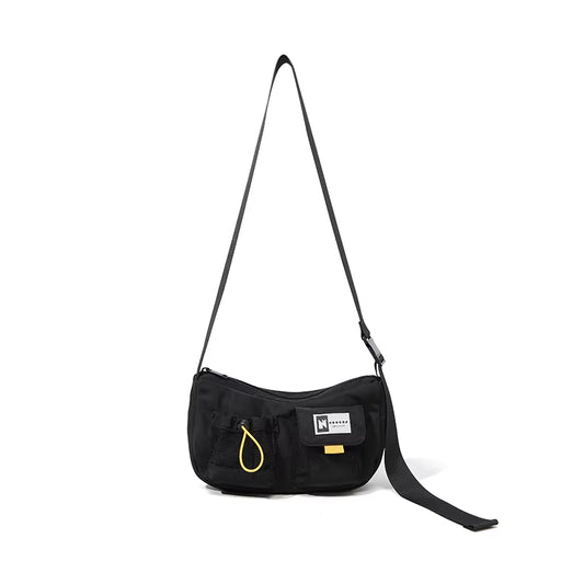 NOXXON Sling Bag for Men Women Nylon Sling Chest Bags Crossbody Shoulder Daypack with Mini Purse for Hiking Camping Outdoor Trip