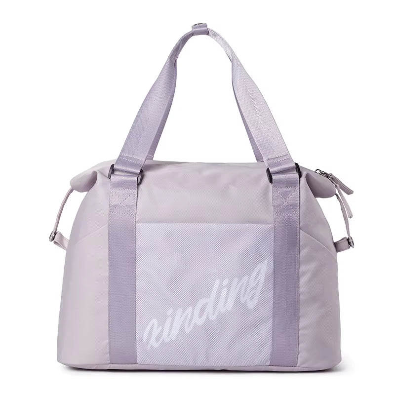 Airplane Friendly Weekend Travel Bags Custom Logo Yoga Duffel Bag Waterproof Travel Sport Gym Bags for Women