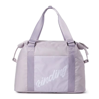 Airplane Friendly Weekend Travel Bags Custom Logo Yoga Duffel Bag Waterproof Travel Sport Gym Bags for Women