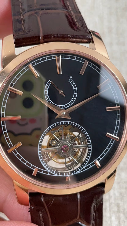 Wacha Man Kinetic Tourbillon Customized by Major Brands Fashionable Business Watch for Men