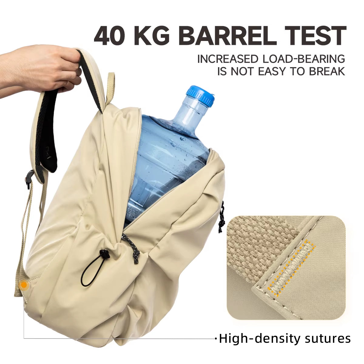 Multifunctional Fashion Large Capacity 15.6 Laptop Backpack Oxford Waterproof Sports Backpack Travel Black Backpack