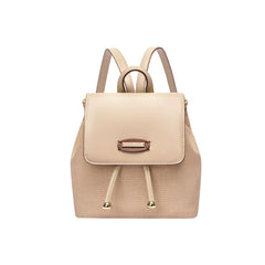 Simradia PVC Drawstring Backpack Purse Retro Preppy College School Bag Fashion Travel Women Backpack