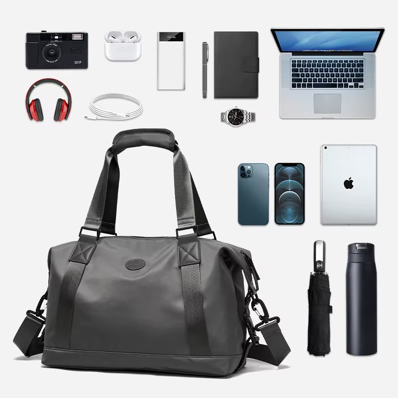 MOYYI Fashion Duffel Bag for Men Waterproof Outdoors Travel Bag Light Weight Men'S Yoga Gym Bag