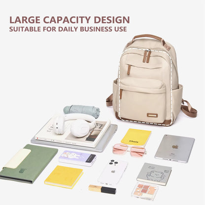 Simradia Lightweight Women Backpack for Business Lady Anti-Theft Laptop Backpack