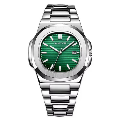 2025 New Hot Selling Luxury Men'S Business Wrist Watch Retro Square Waterproof Luminous Quartz Watch for Men - MCROONS.COM