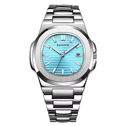 2025 New Hot Selling Luxury Men'S Business Wrist Watch Retro Square Waterproof Luminous Quartz Watch for Men - MCROONS.COM