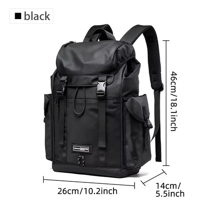MOYYI Fashion Custom Oxford Drawstring Backpack for Man Waterproof Men'S Laptop Backpack Anti-Theft Travel Backpacks