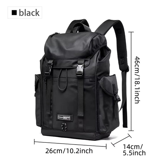 MOYYI Fashion Custom Oxford Drawstring Backpack for Man Waterproof Men'S Laptop Backpack Anti-Theft Travel Backpacks