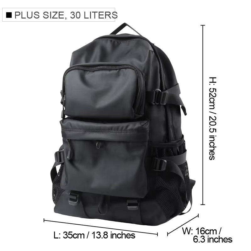 Unisex Kpop Large Backpacks Satchel Teenager Sports Attend School Japan Style School Bag