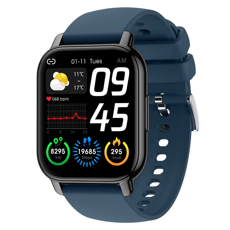 2022 New P66 RTL8763EW Chip 1.85 Inch Smart Watch Large Screen Call Reloj Smart Watch Answer Call Wristwatch for Women Men