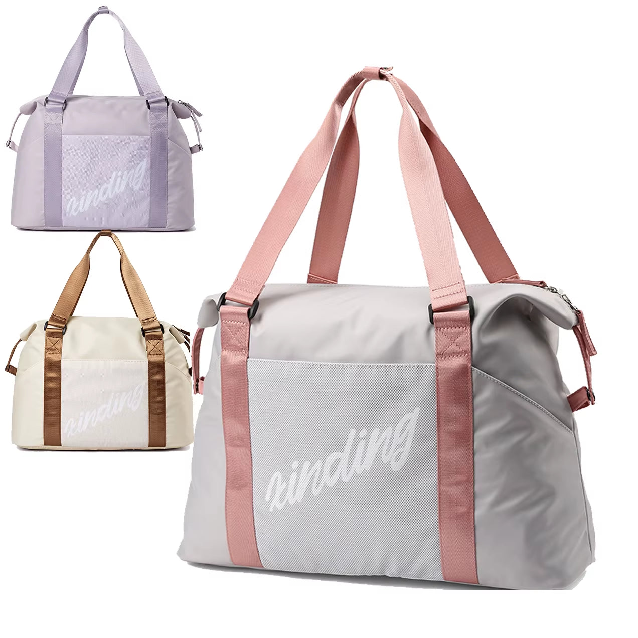 Waterproof Weekend Travel Bag Gym Fashion Casual Duffel Bag Gym Bag for Women