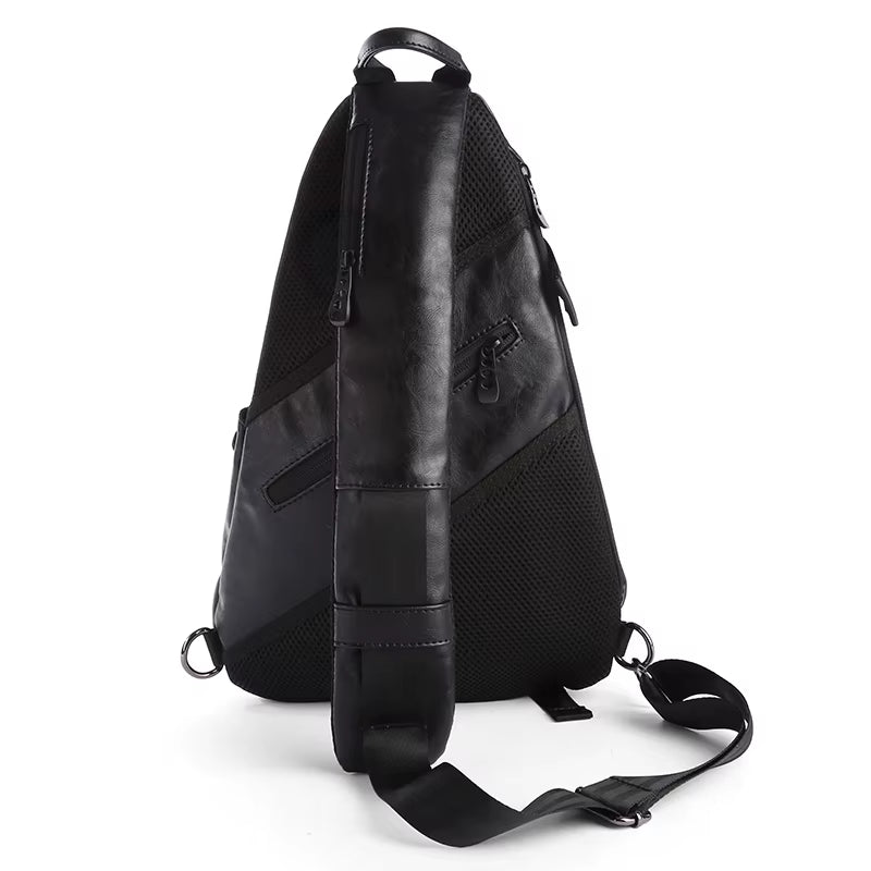 Men'S Chest Backpack for Men'S Single Strap Backpack Sling Bag Chest Shoulder Sport Travel Crossbody Bag
