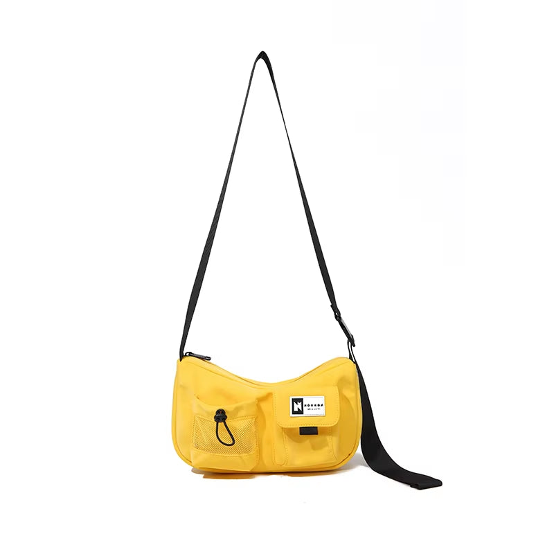 NOXXON Sling Bag for Men Women Nylon Sling Chest Bags Crossbody Shoulder Daypack with Mini Purse for Hiking Camping Outdoor Trip