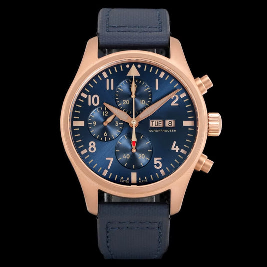 Top Luxury 43Mm Stainless Steel Mechanical Chronograph Watch 7750 Movement Saves Kinetic Energy for 72 Hours.