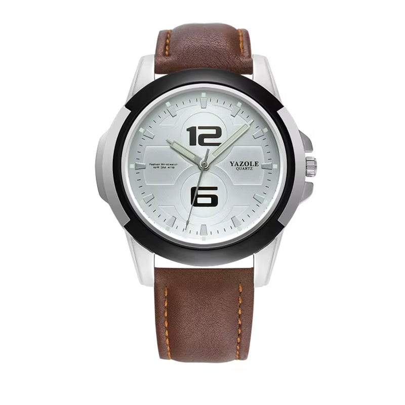 Yazole M 418 Whosale Cheap Luminous Watch Men Business Watch Waterproof High Quality Wristwatches