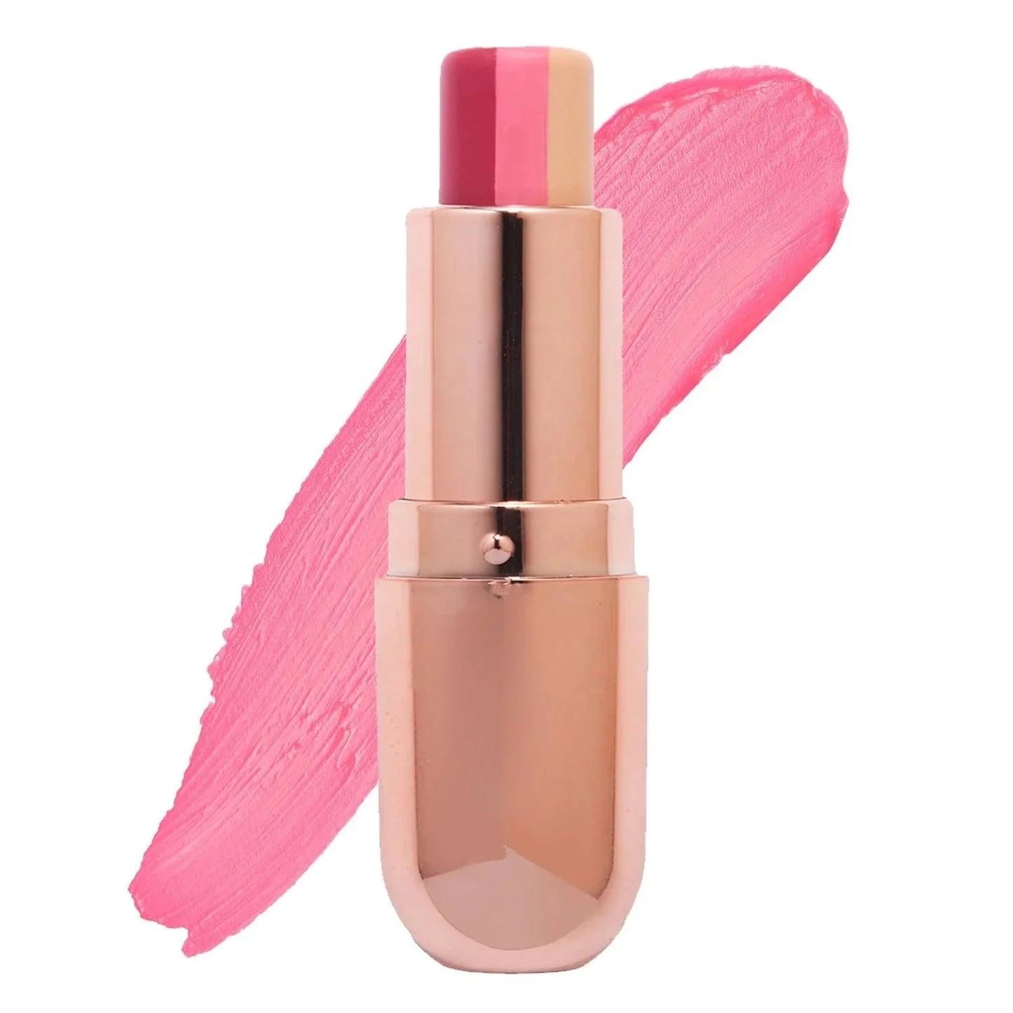 Baume à lèvres teinté hydratant naturel avec de la vitamine E et de l'huile de jojoba pour hydrater les lèvres, maquillage du rouge à lèvres