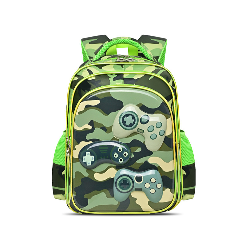 Zaino da scuola per cartoni animati impermeabile di grande capacità per bambini