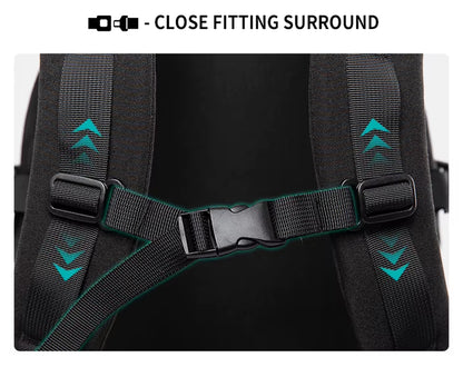 Waterproof Travel Backpack Unisex Teenager Student Zipper Rucksack Bag Backpack School Bags for Men