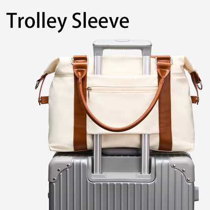 Fashion Simradia Tote Travel Bag for Women Waterproof Men Holiday Style School Duffel Bags Female Sport Gym Shoulder Bags
