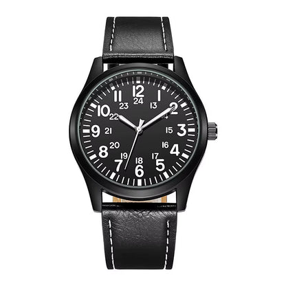 Chic Nylon Leather Quartz Watches Men Movement Watches Wrist Waterproof Minimalist Sports Wristwatch